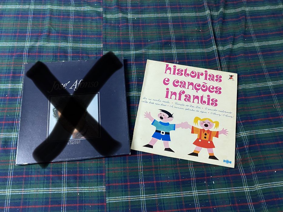 Discos vinil, discos LPs e Singles