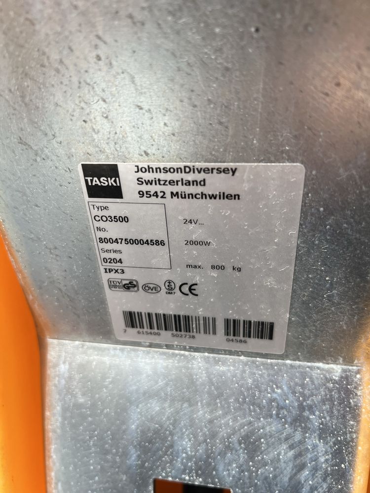 Szorowarka Taski Swingo 3500 z fotelem import Niemcy okazja