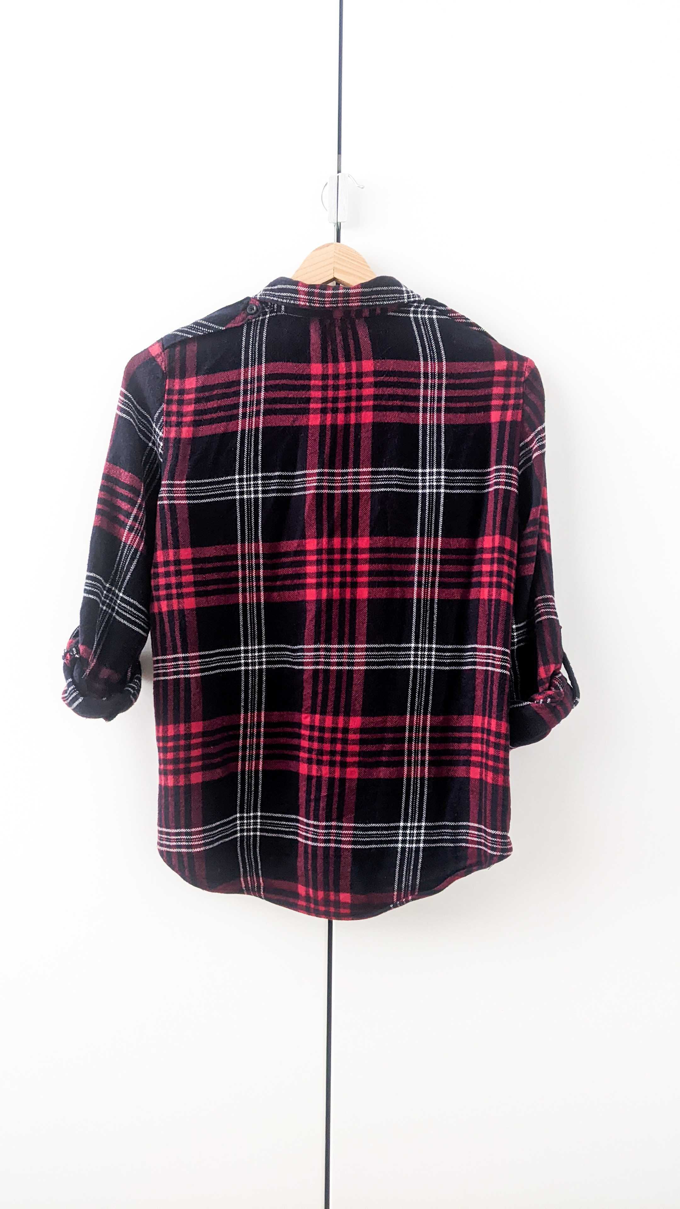 Koszula w kratę XS ZARA