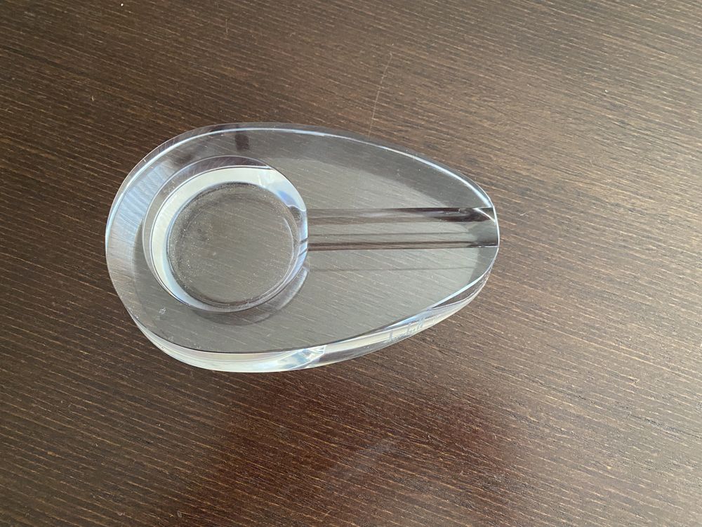 Cinzeiro de charuto em cristal - Dunhill