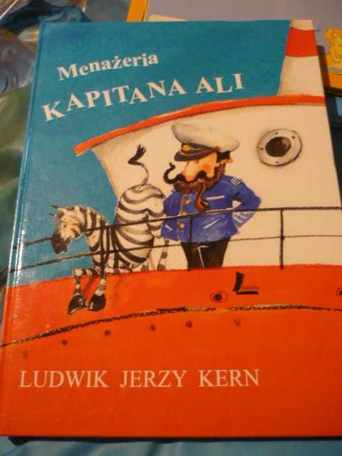 książka Menażeria Kapitana Ali Ludwik Jerzy Kern