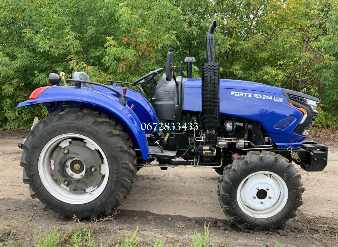 Мінітрактор Forte RD-244LUX Форте Люкс Доставка безкоштовна по Україні