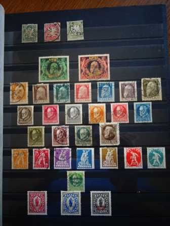 Zestaw znaczków Cesarstwo Niemieckie, Bayern i Strefy Okupacyjne