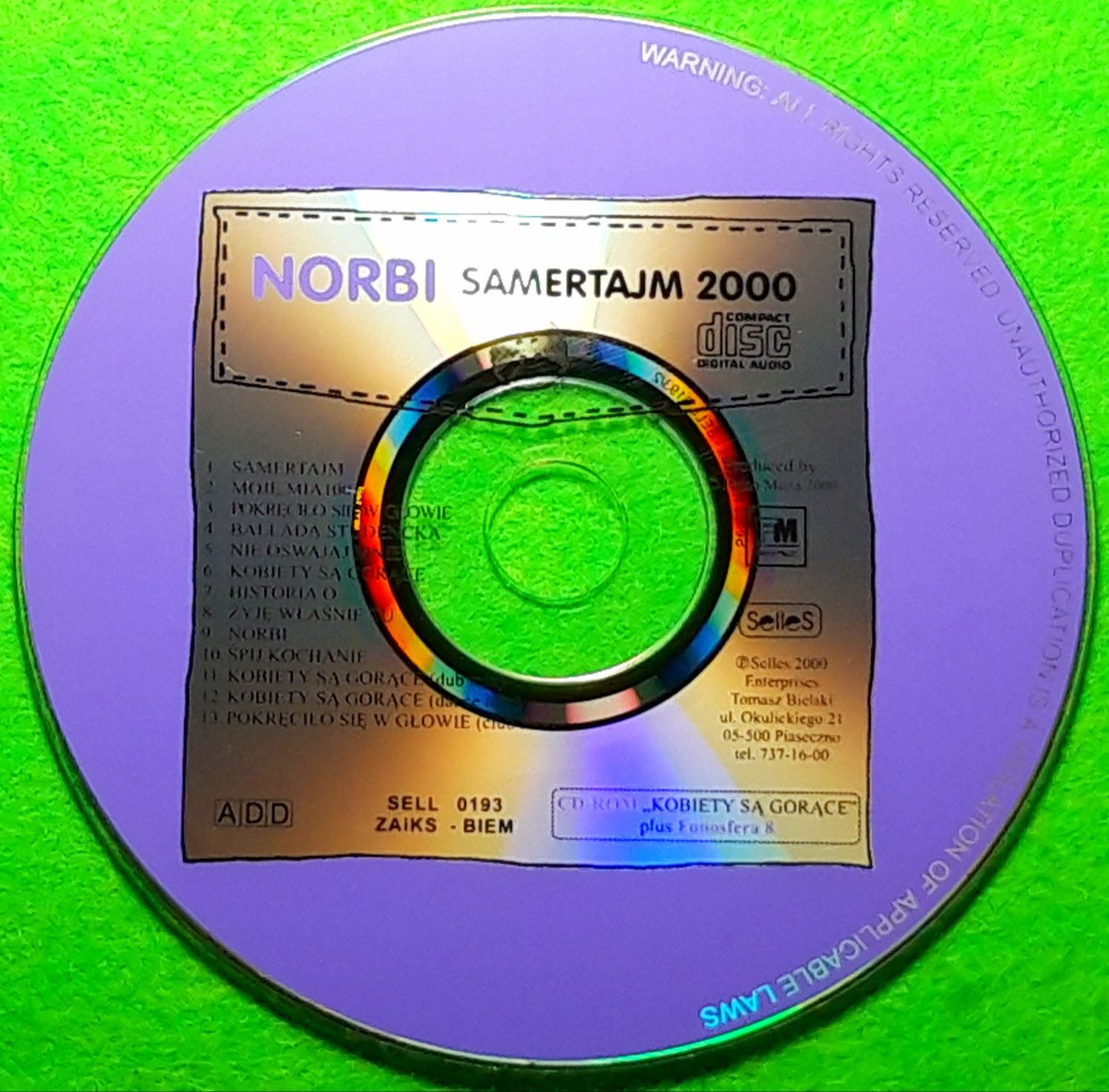 Norbi – Samertajm 2000 (CD, 2000)