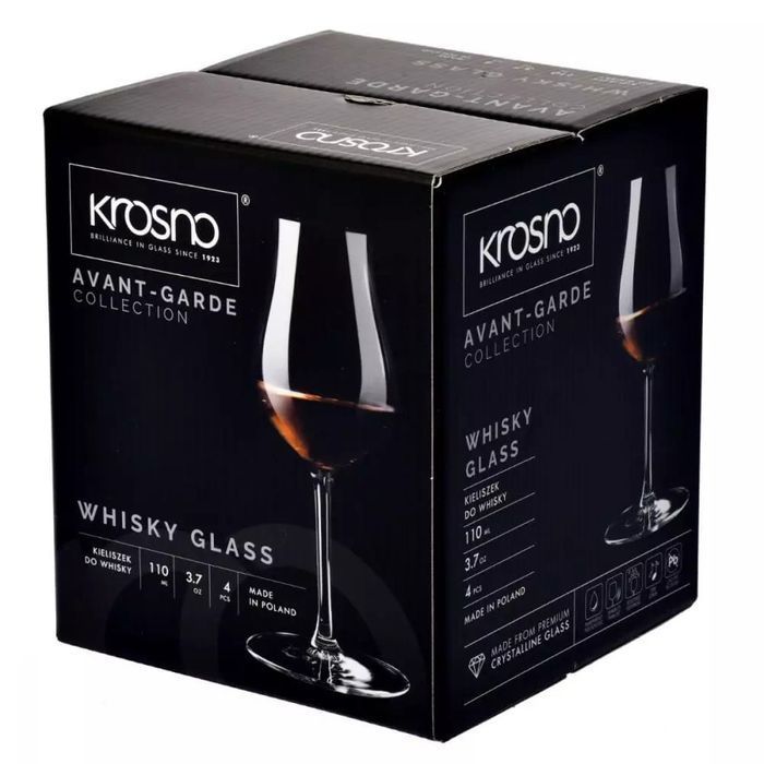 Kieliszki Do Koniaku Whisky Krosno Avantgard 110Ml