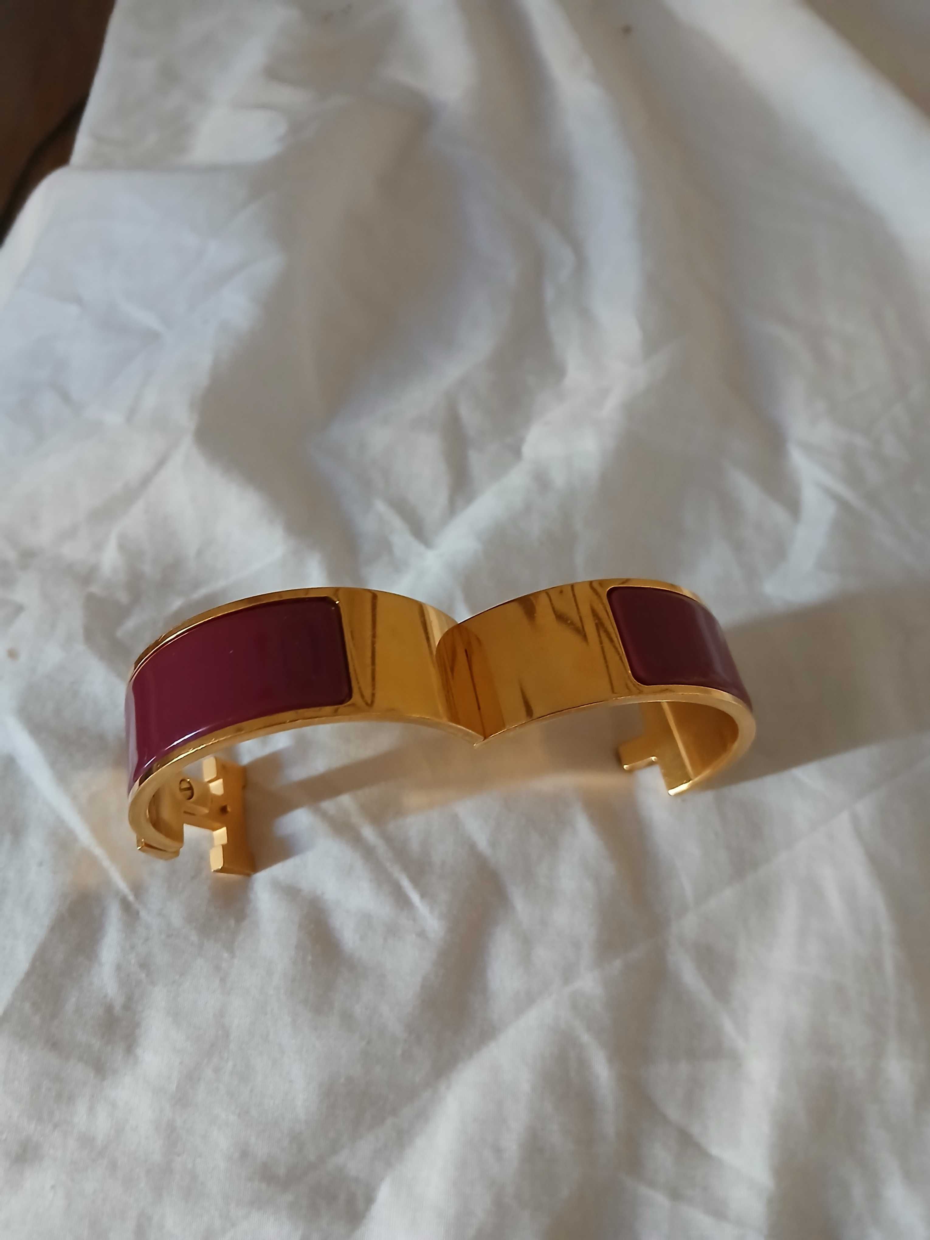 Pulseira Hermes em metal