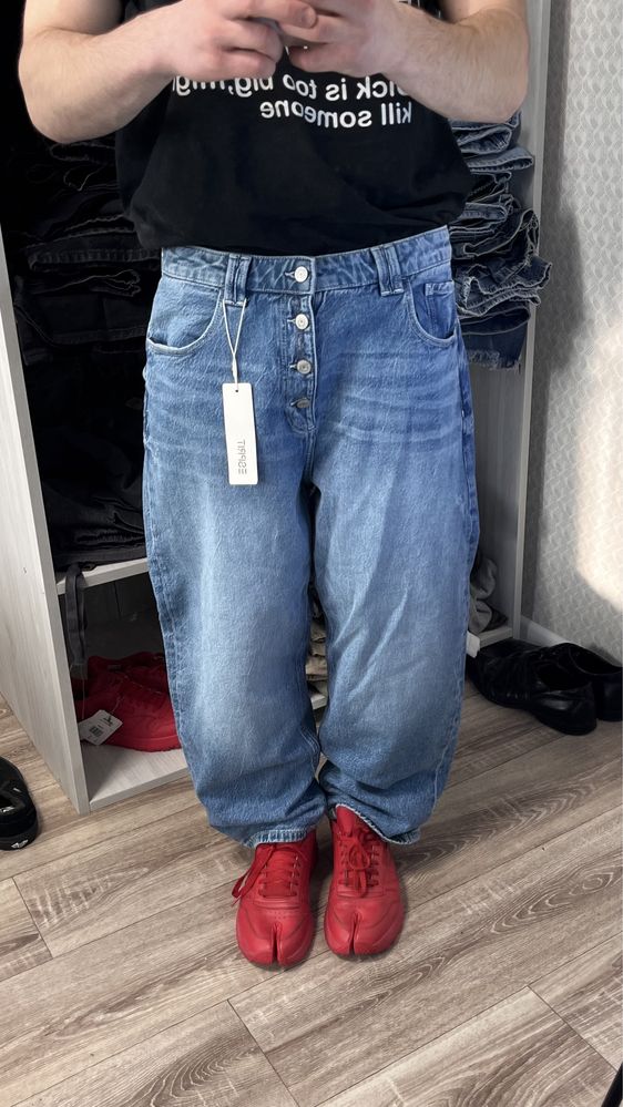 Базові штрокі джинси реп y2k широкие джинсы baggy big boy