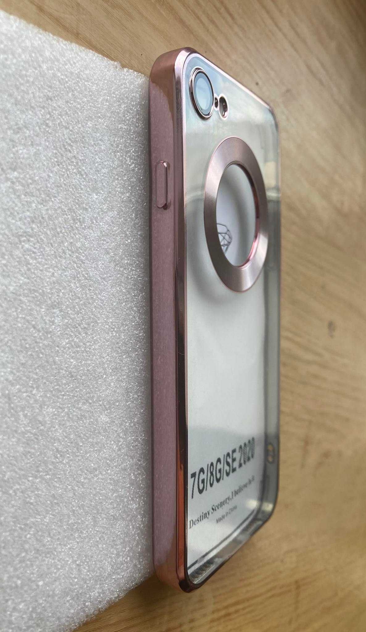 New Collection бронзово-прозрачный чехол для iPhone SE2 2020 и 7/8