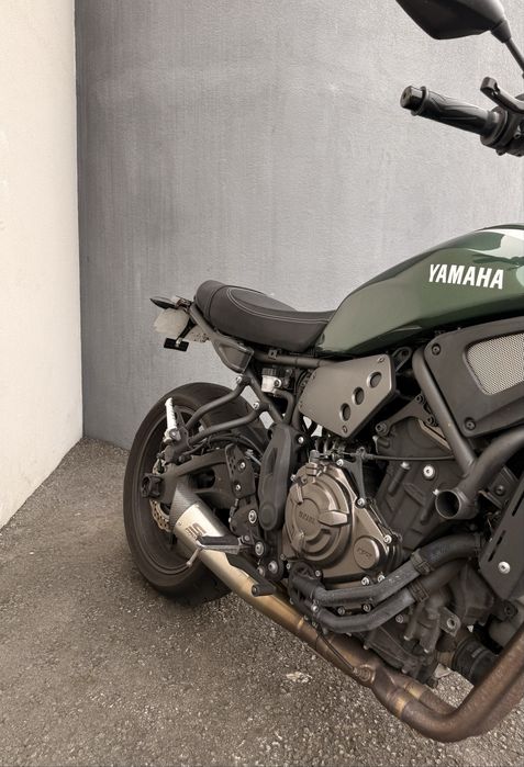 Yamaha XSR 700 Green