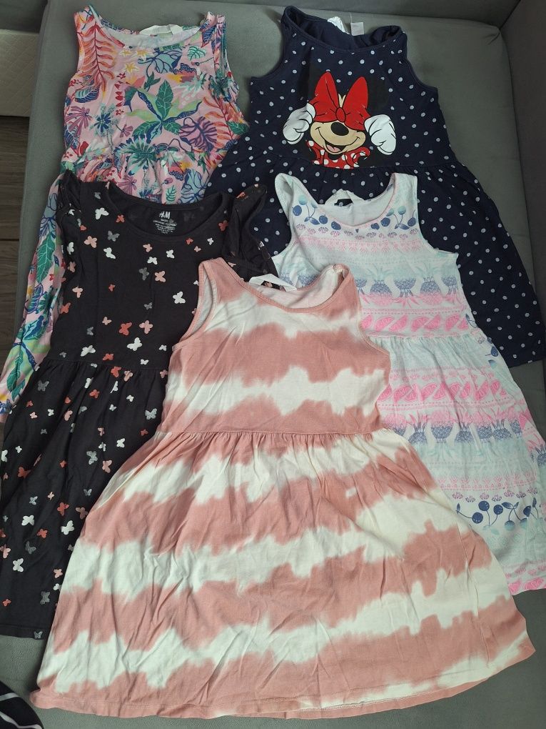 Sukienka h&m 122/128