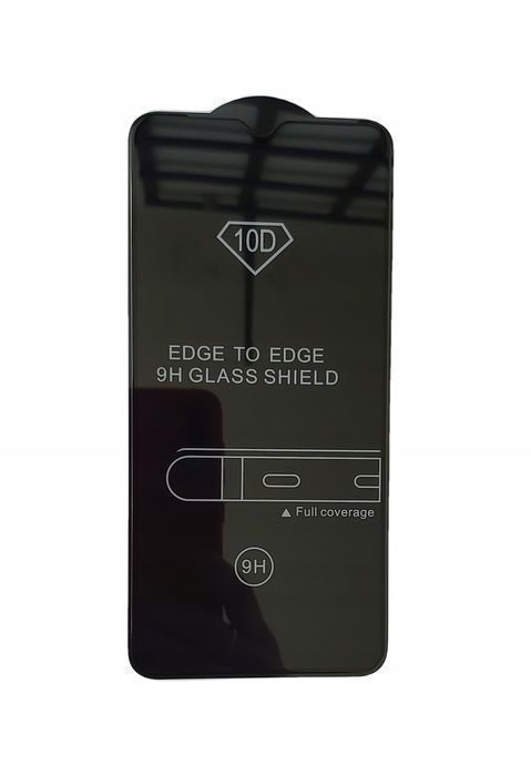Szkło Hartowane 10D Pasuje Do Samsung S21 Plus S21+ Z Czarną Ramką