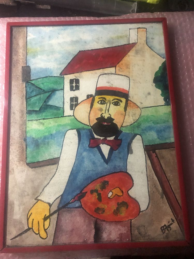 Obrazy malowane na szkle