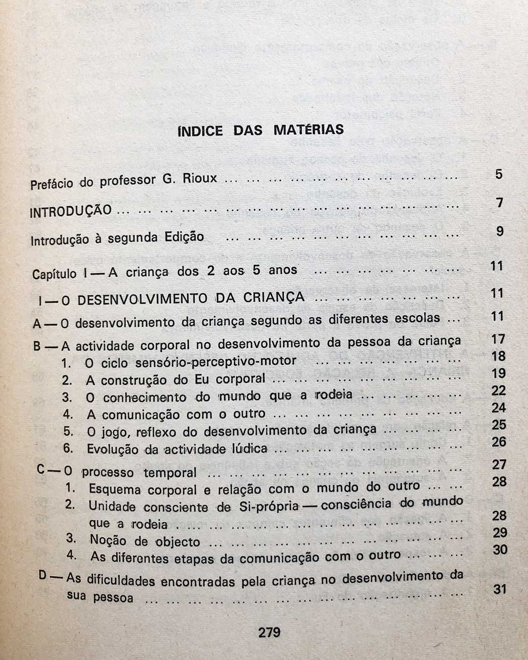 MOTRICIDADE INFANTIL, introd. Carlos Neto + O DIÁLOGO CORPORAL