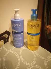 Uriage Xemose Cleasing soothing oil, Uriage BEBE 1-ST cleansing cream