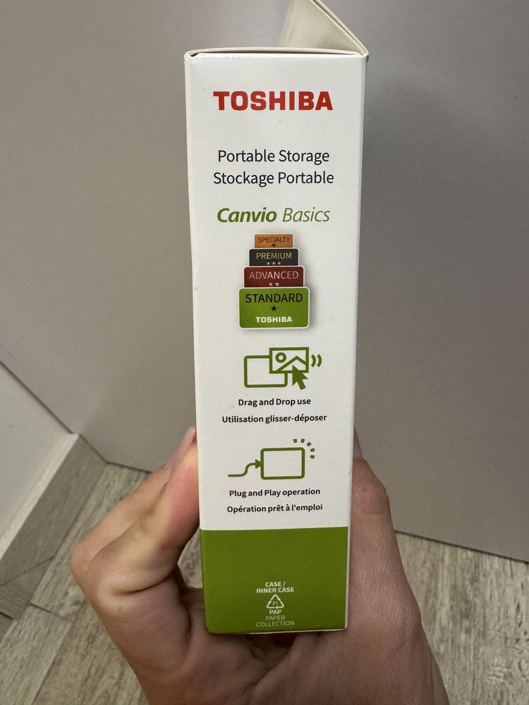 Жорсткий диск Toshiba Canvio Basics 1TB