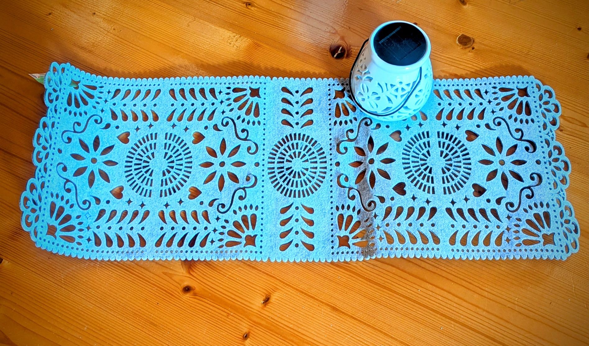NOWE! Mega stylowy-  Bieżnik filcowy na stół, ławę 80x30cm - OKAZJA!!!