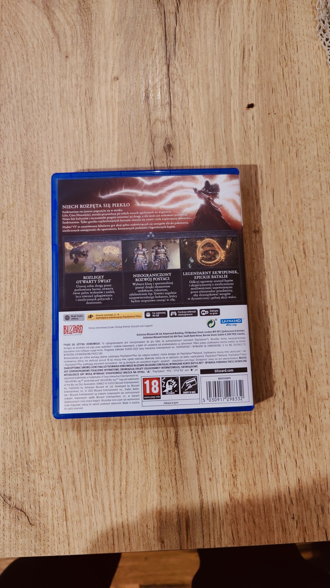 Diablo 4 PS5 diabelski zestaw gadżetów