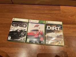 3 gry samochodowe Gra na Xbox 360