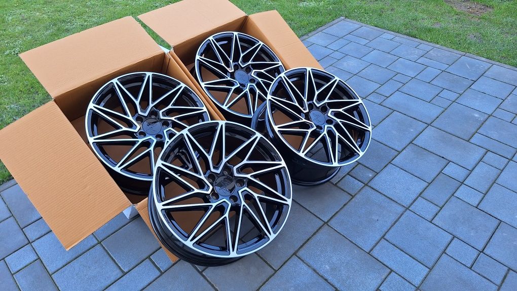 Nowe Alufelgi 5x112 R18 Audi A4 B8 B9 A5 A6 C7 Q5 Skoda Octavia Superb