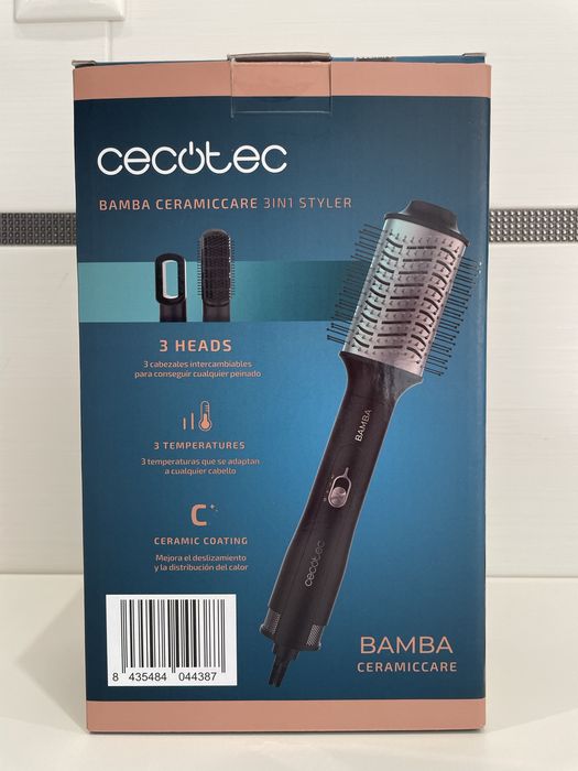 Escova de ar Cecotec Bamba 3 em 1