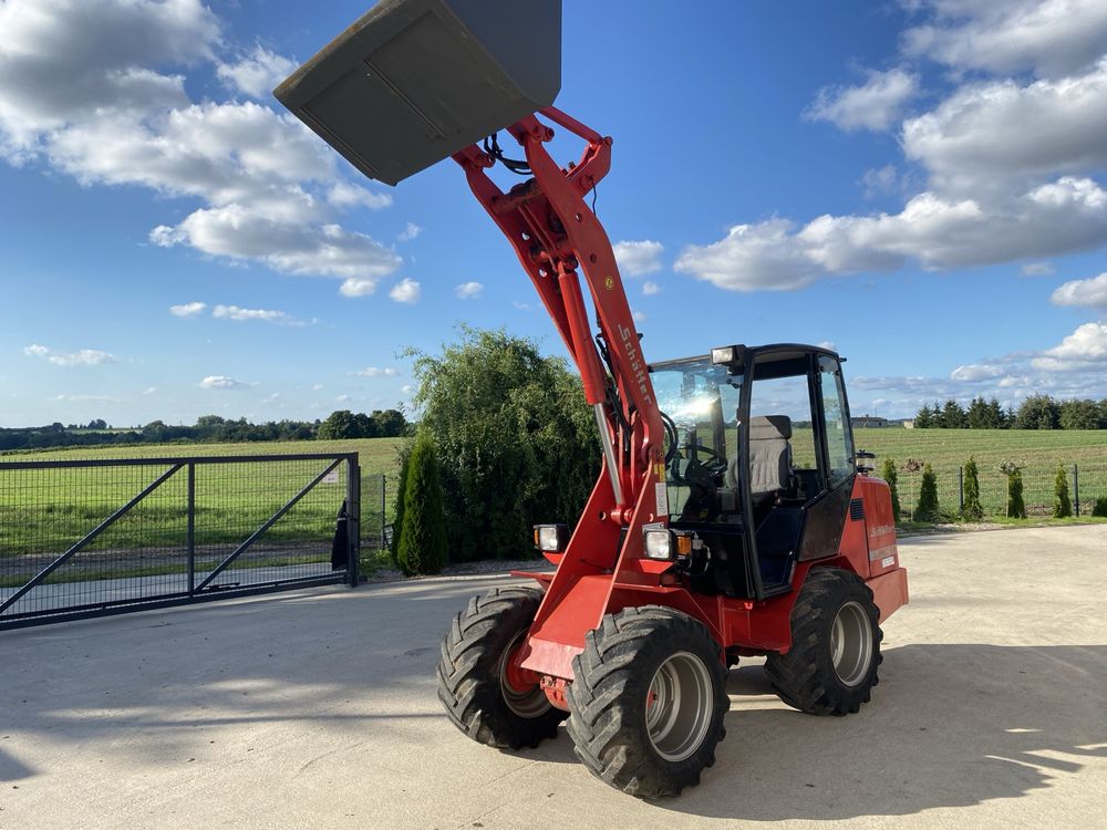 ŁADOWARKA SCHAFFER PRO 58  Z ŁYŻKĄ 4x4 wiedemann manitu jcb atlas