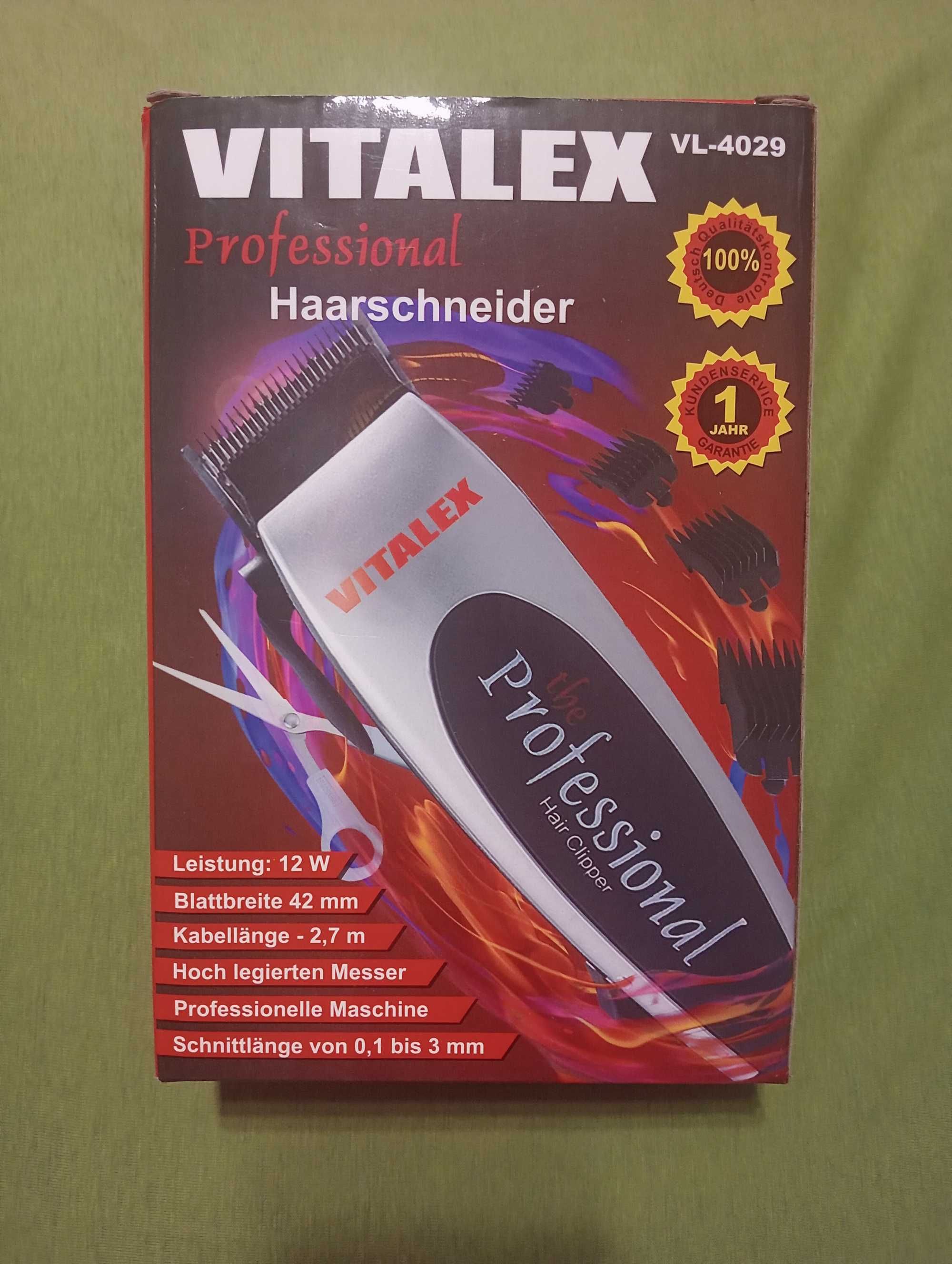 Машинка для стрижки волос Vitalex VL-4029