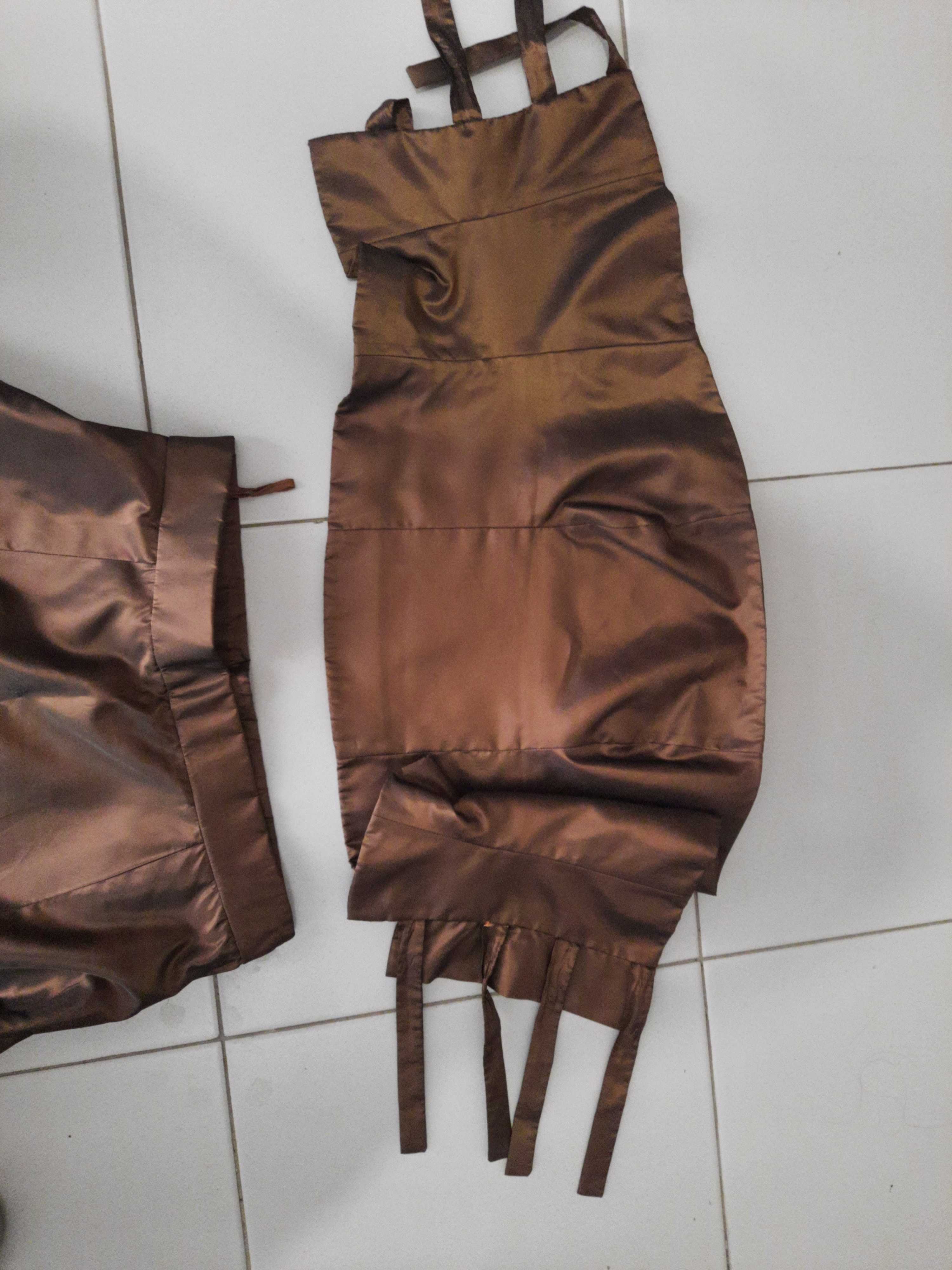 Vestido cerimónia comprido