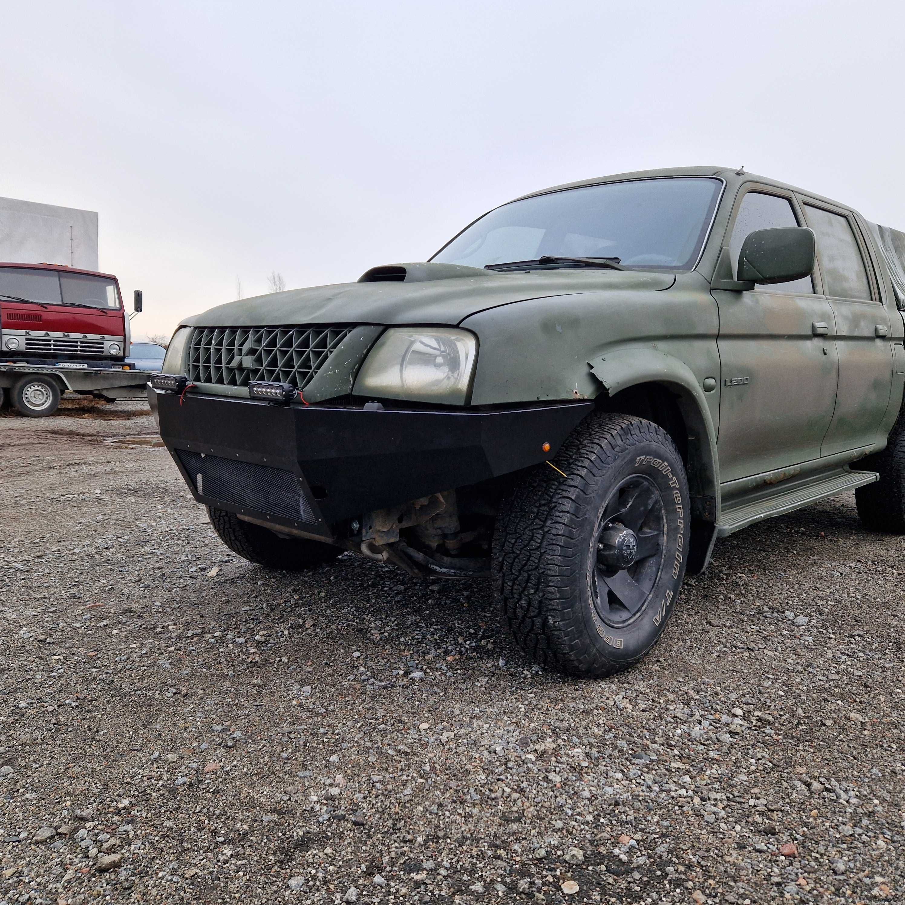 Силовой бампер для Mitsubishi L200