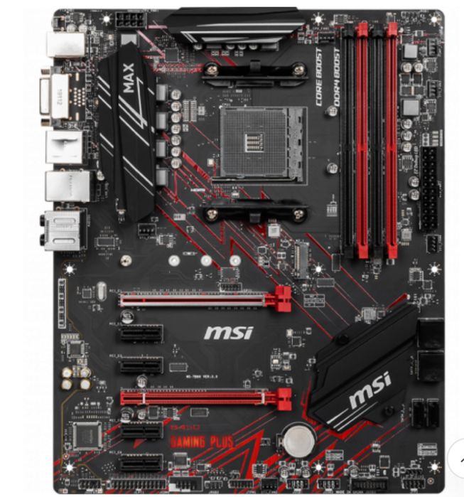 Материнська плата MSI B450 GAMING PLUS MAX (sAM4, AMD B450)