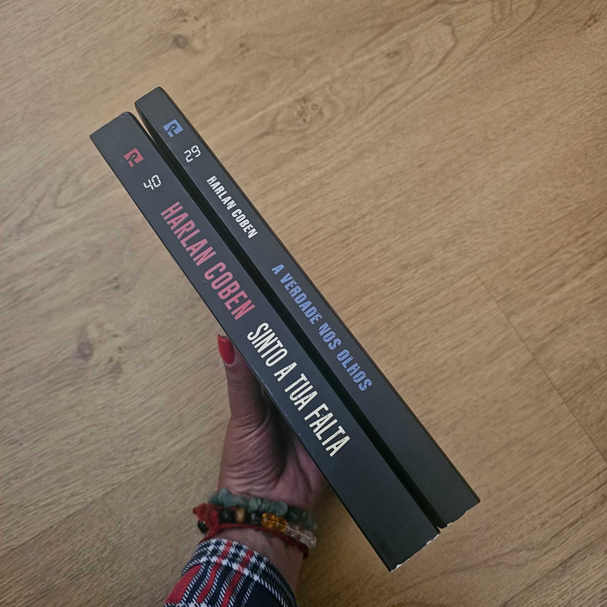 Conjunto 2 livros Harlan Coben