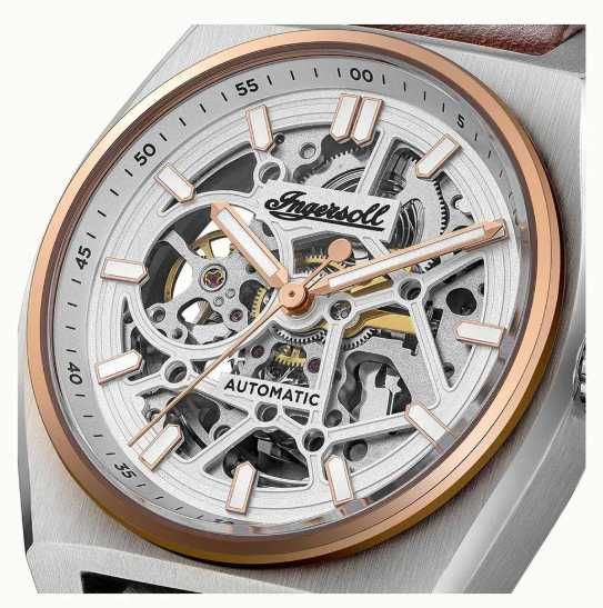 Ingersoll I14302 The Vert Automatic Zegarek męski 43mm 5ATM omega iwc