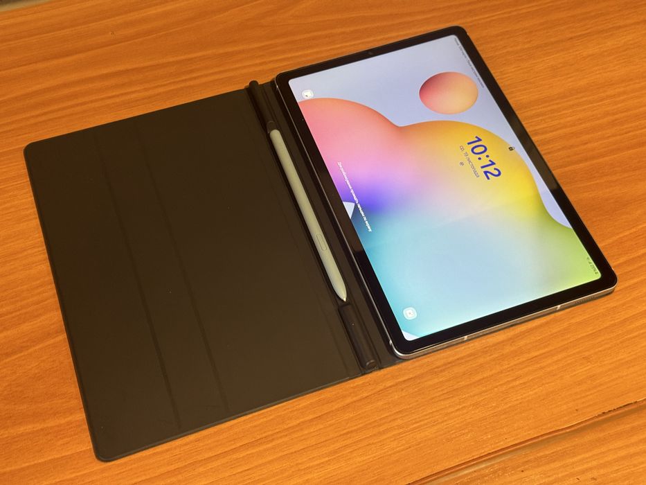 Samsung tab s6 lite 4/64 +магнітний чохол та стілус