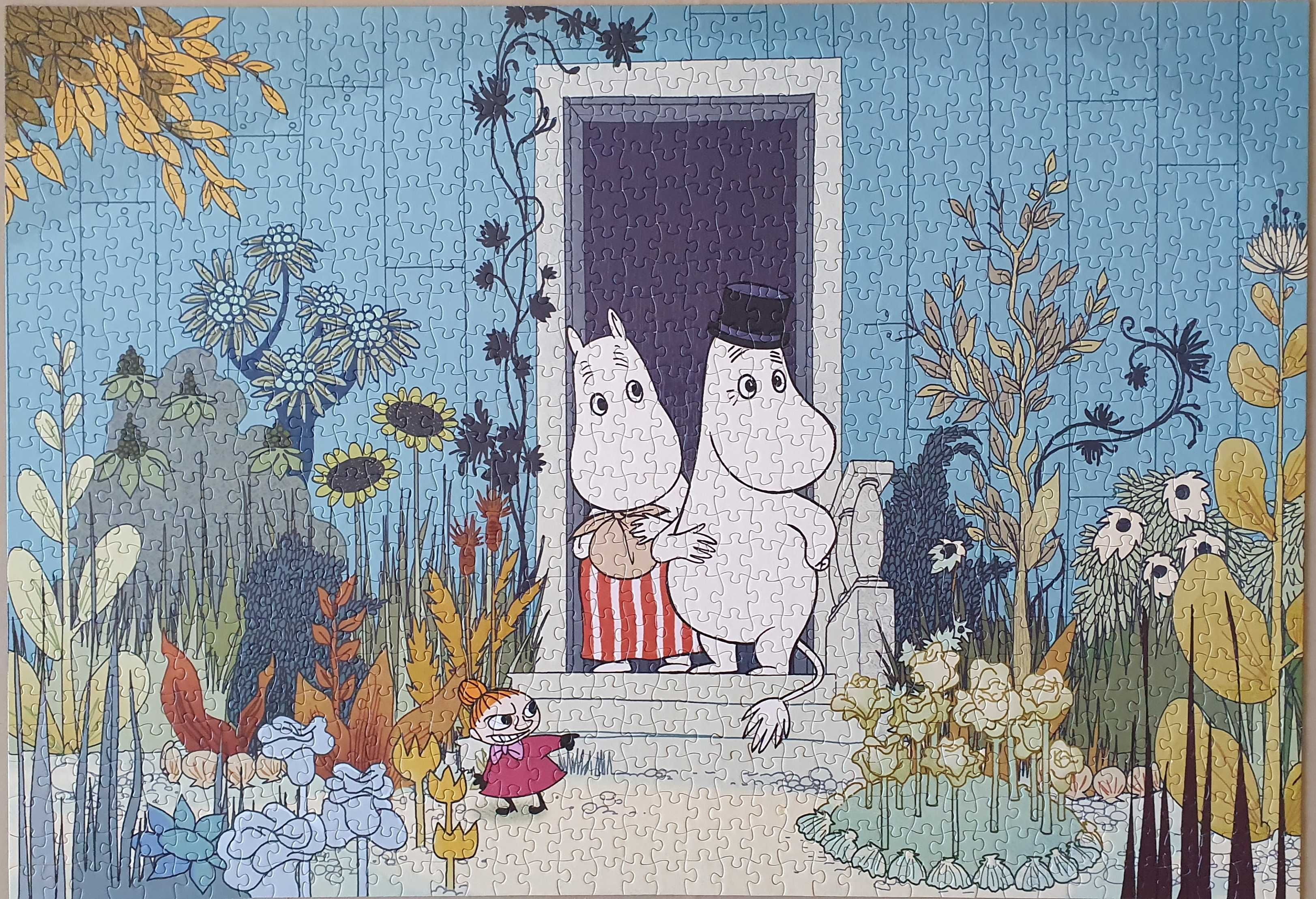 Puzzle Moomins on the riviera, 1000 el.