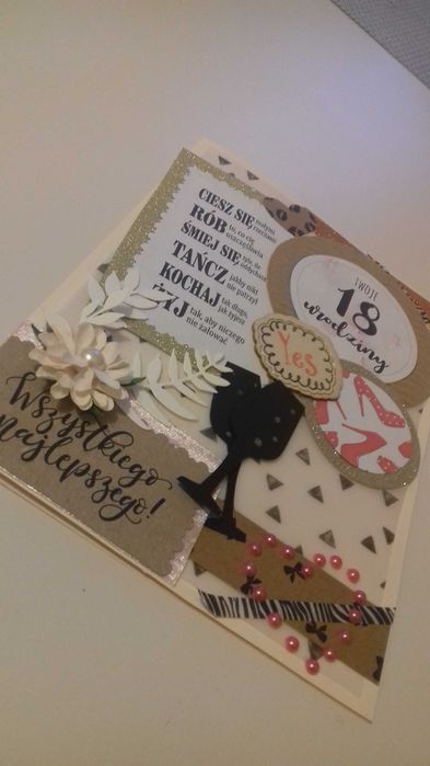 Kartka na 18nastkę!/urodziny 18/A5/duża