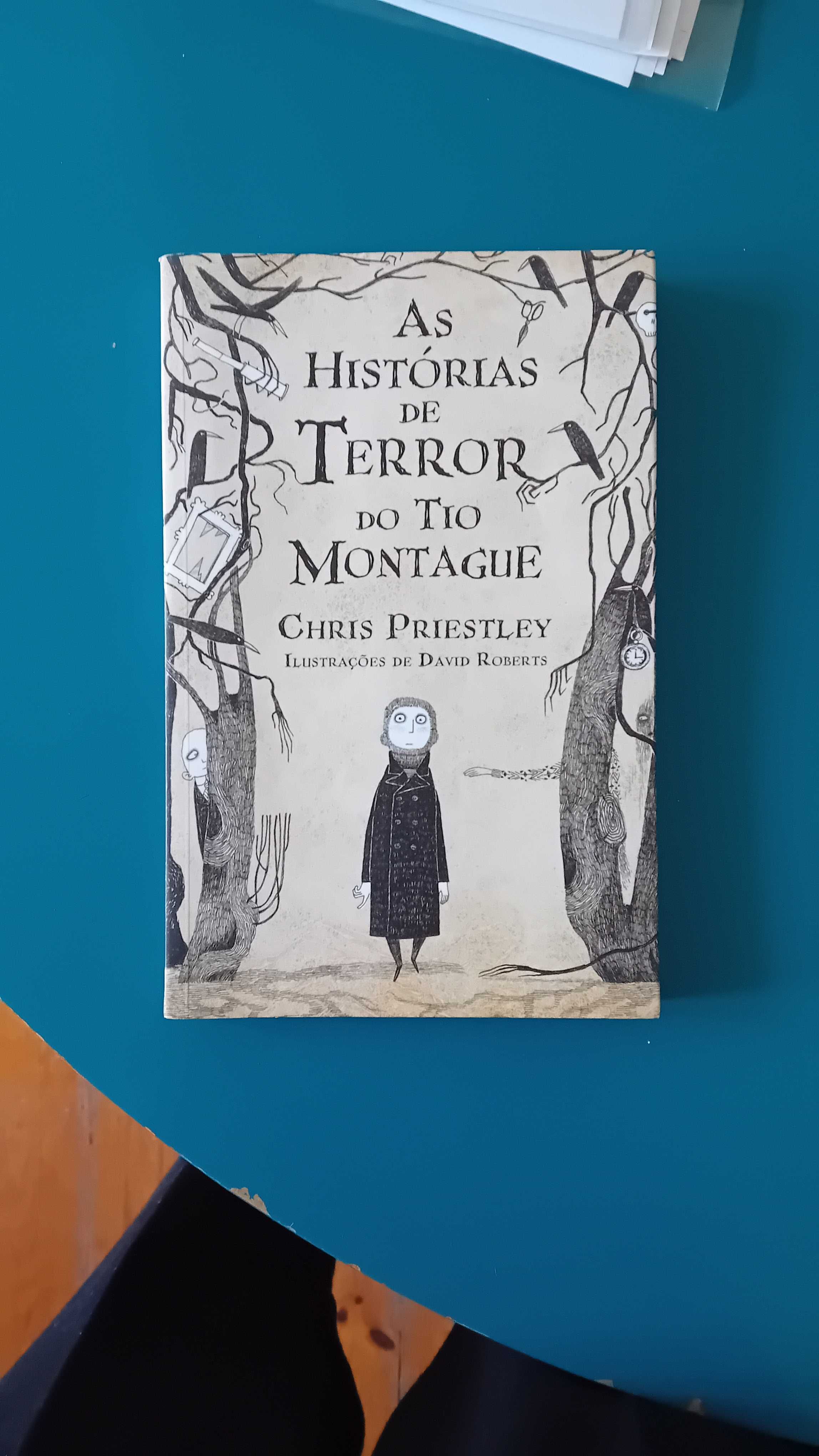 3 livros da colecção de Histórias de Terror, Chris Priestley