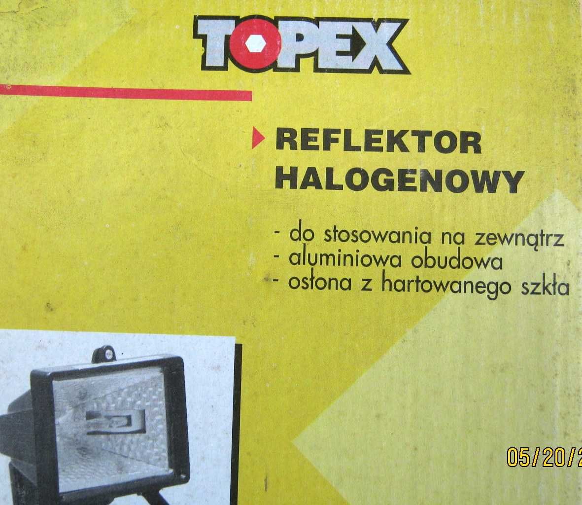 Halogen 500 W + 150 W Firmy Topex