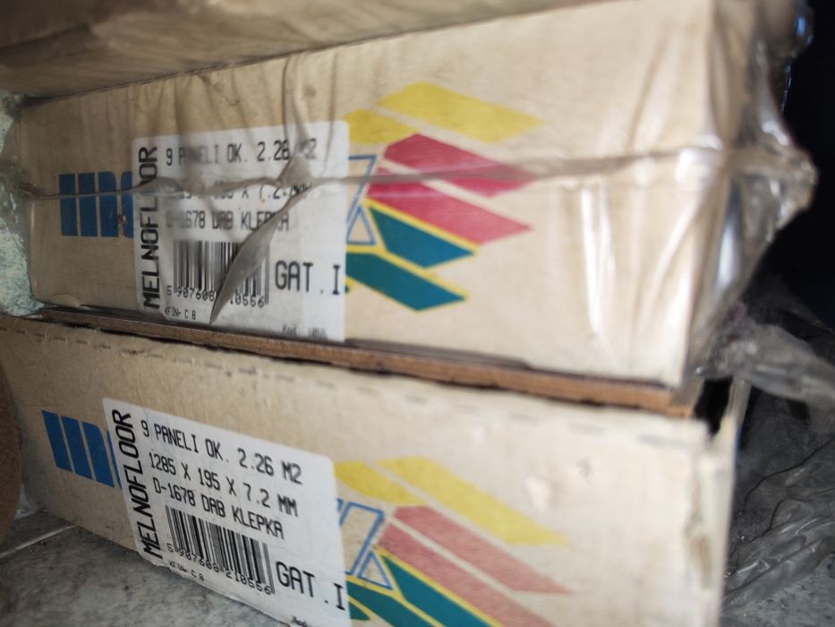 Panele podłogowe - dąb klepka