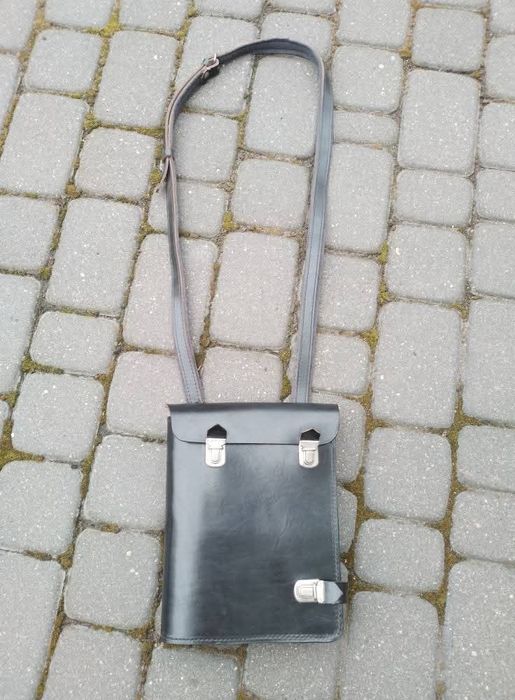 Raportówka nowa skórzana