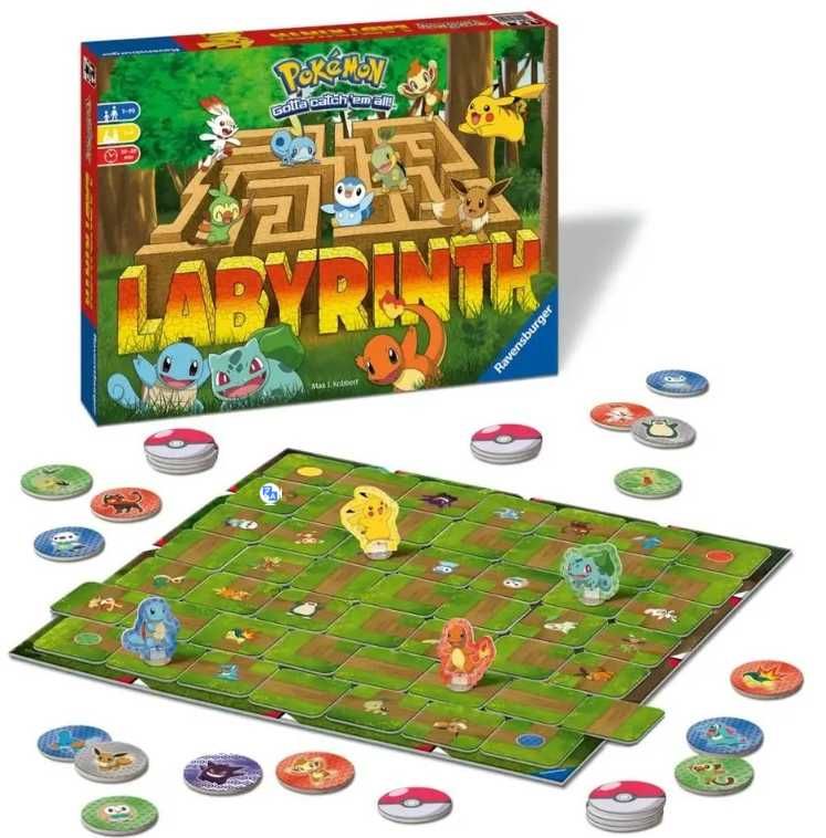 Gra planszowa LABIRYNT POKEMON Ravensburger