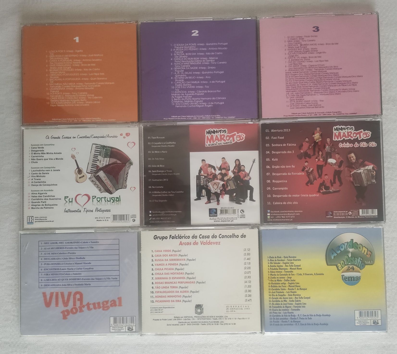 CD's de Música Portuguesa