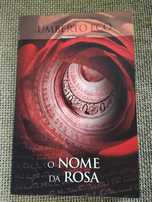 Livro "O nome da rosa" por Umberto Eco