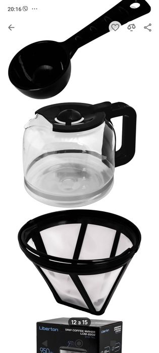 Кавоварка крапельна Liberton LCM-2202