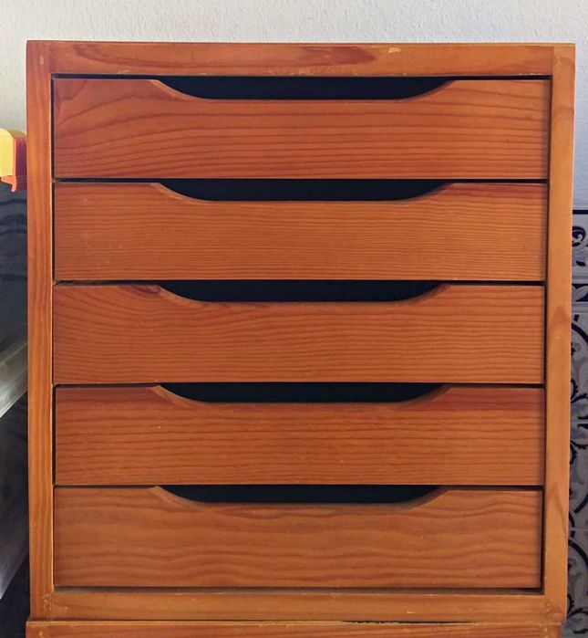 Módulo Arquivador de Madeira (escritório)