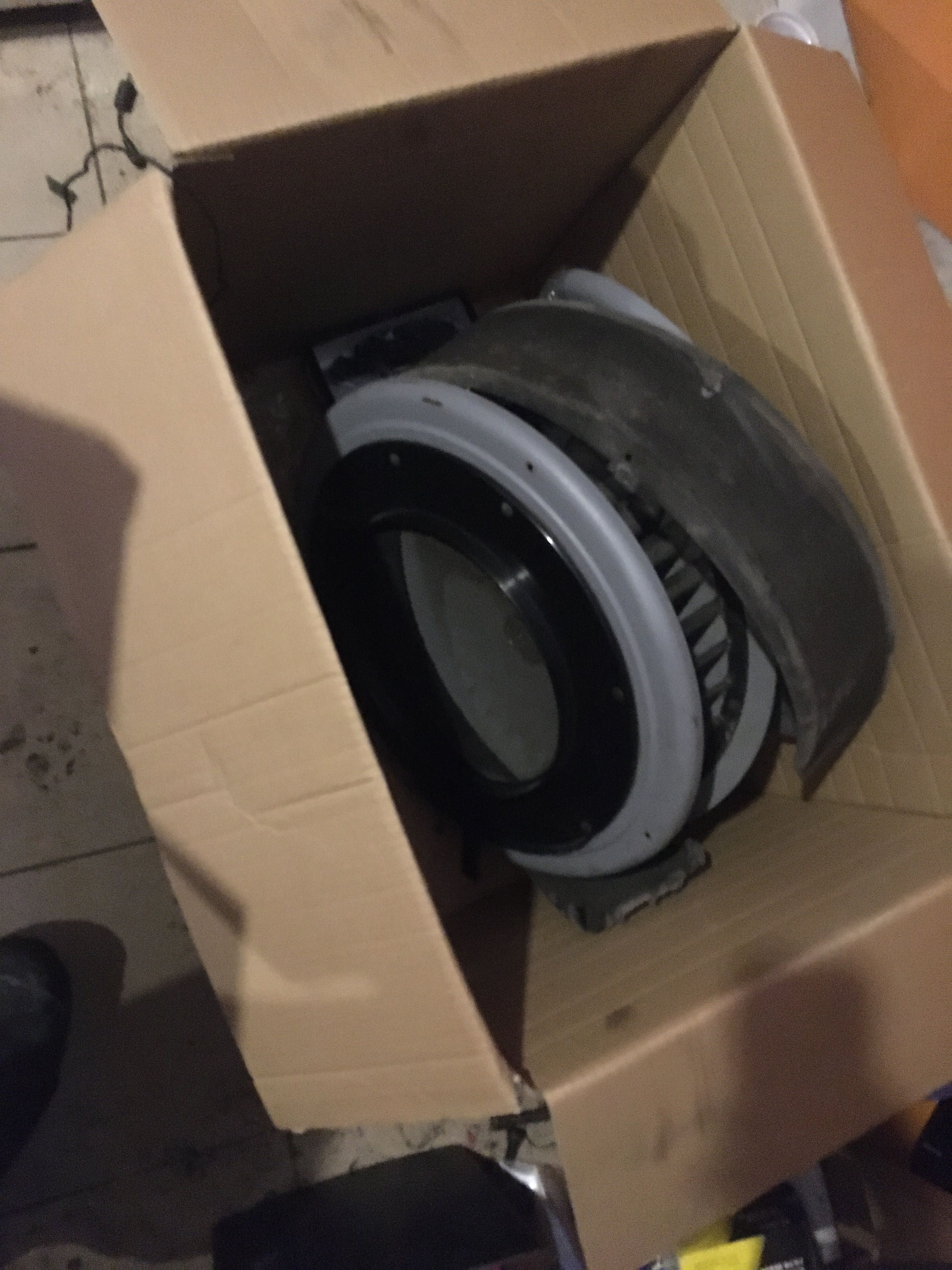 ergometr concept 2 model C tylko koło zamachowe zostało