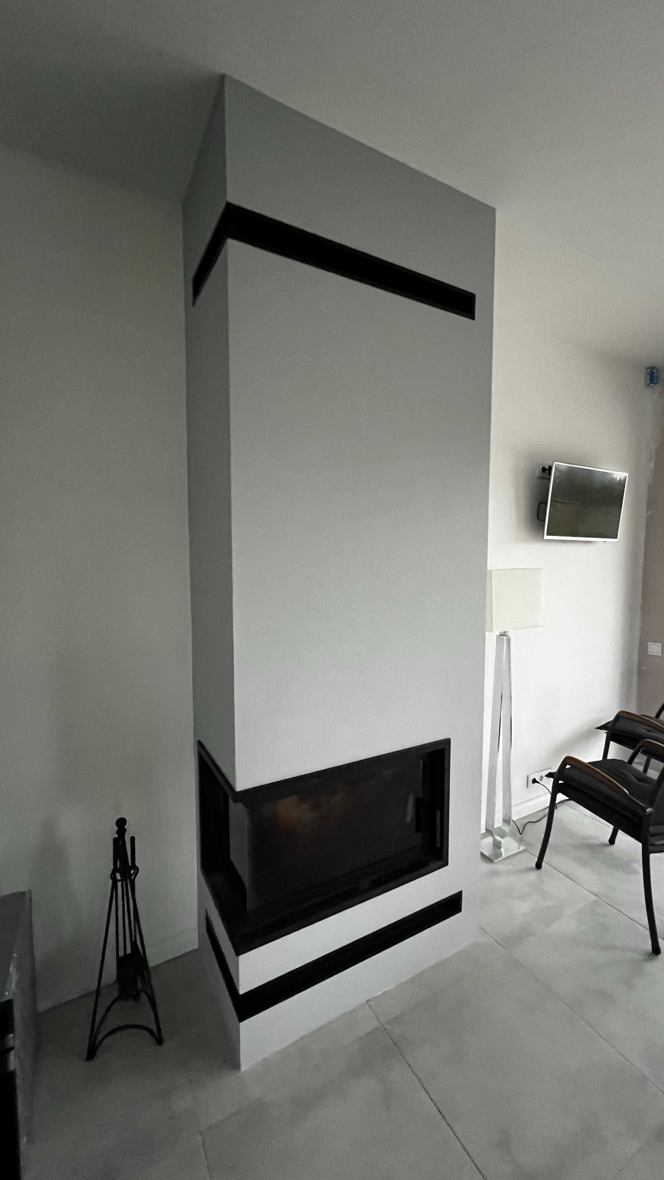 Kominek narożny z montażem Gwarancja Instalacja kominka Lublin