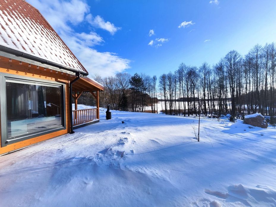 Sylwester i Święta nad jeziorem! Mazury ognisko grill lasy cisza azyl