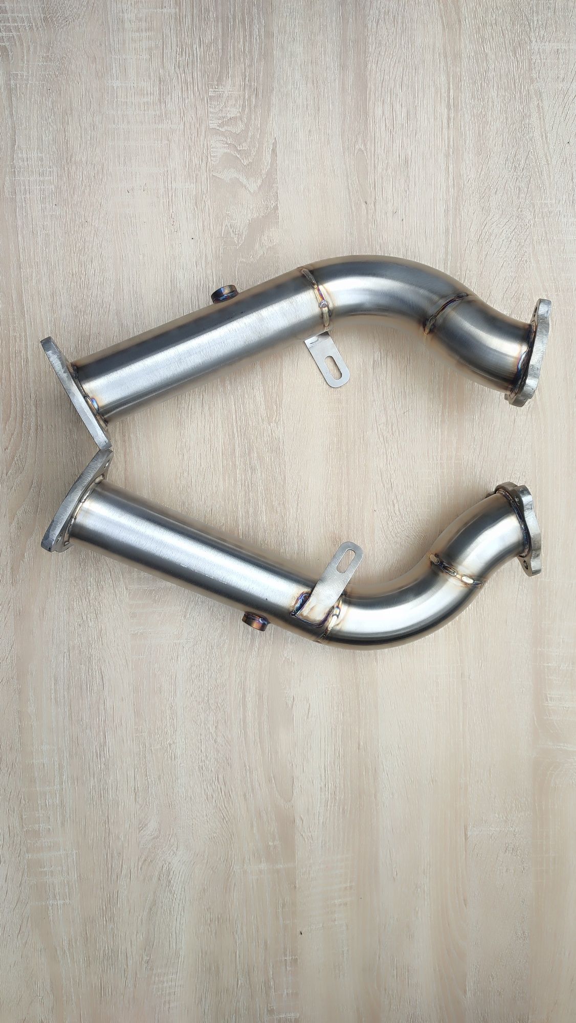 Даунпайп Audi A6 A7 A8 S4 S5 Q5 3.0 TFSI Downpipe Ауди HEAT SHIELD
