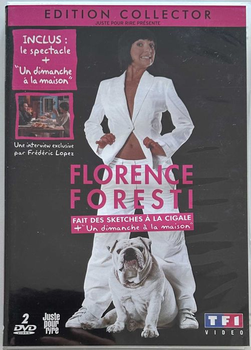 Florence Foresti-Fait des sketches à La Cigale- Collector-2007-DVD x 2