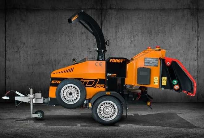 RĘBAK Chipper Rozdrabniacz Forst ST8D55 Maszyna leśna Dotacja od 1%