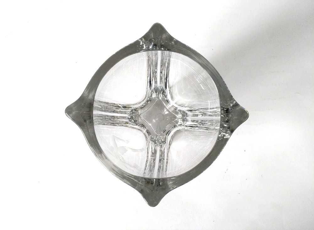 Wazon Art Deco kryształ Skruf Szwecja grawer wizerunek nimfy